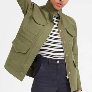 Everlane Modern Utility Jacket Green XS